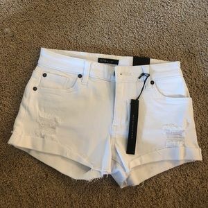Sts blue white denim shorts